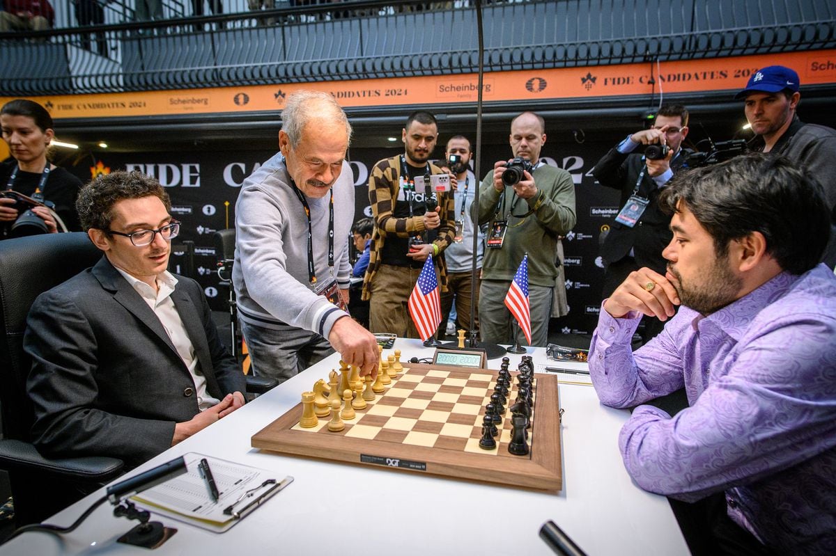 国际象棋候选人锦标赛：卡鲁阿纳和菲鲁兹亚在候选人锦标赛首场比赛中并未获得有利位置 |棋