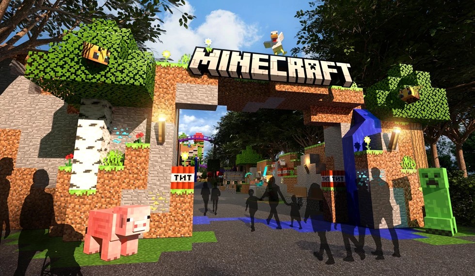 《Minecraft》游乐园最快2026英美开张，1.1亿美元打造沉浸互动景点| 4Gamers